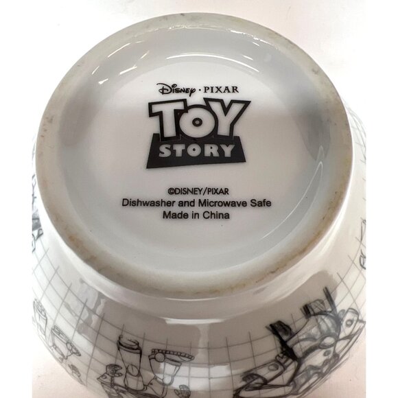 Disney Pixar Toy Story Ceramic Bowl With Characters - Picture 5 of 6